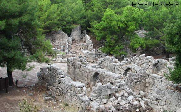 Древний город Фаселис в Турции, Кемер.
