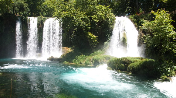 Водопад Верхний Дюден (D?den ?elalesi), Анталия, Турция - описание, фото